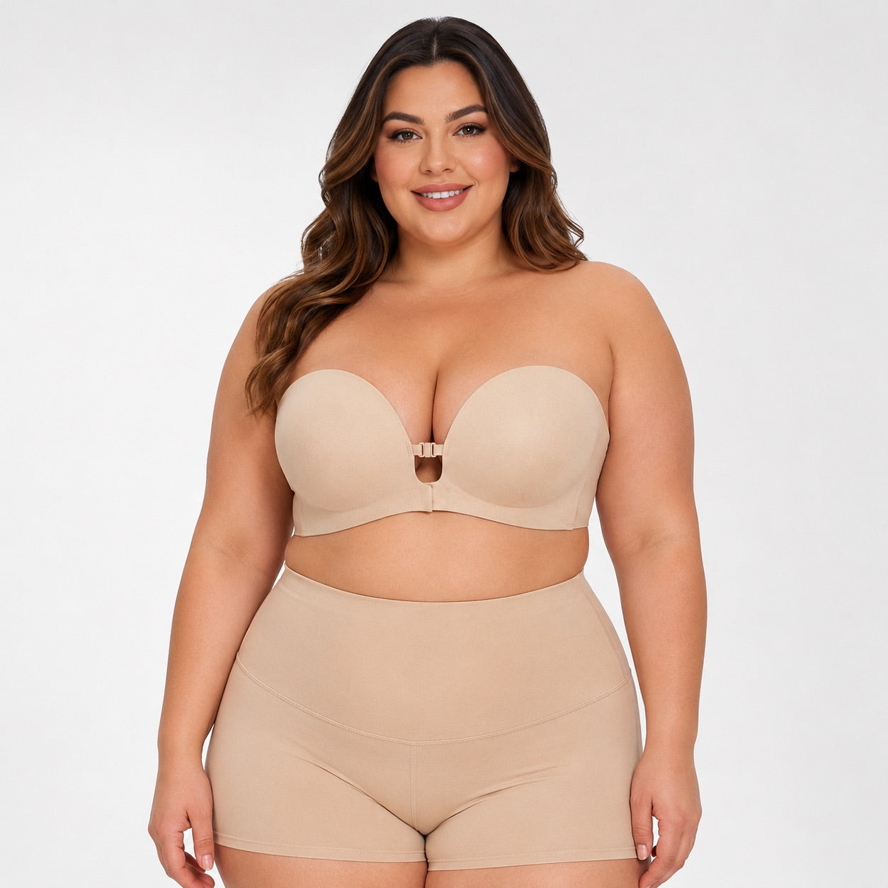Cervly™ Strapless Front Closure Bra