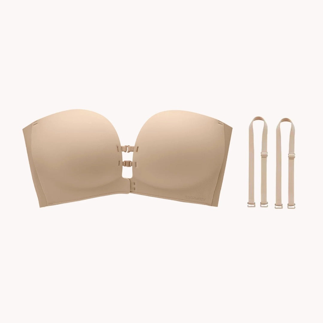 Cervly™ Strapless Front Closure Bra