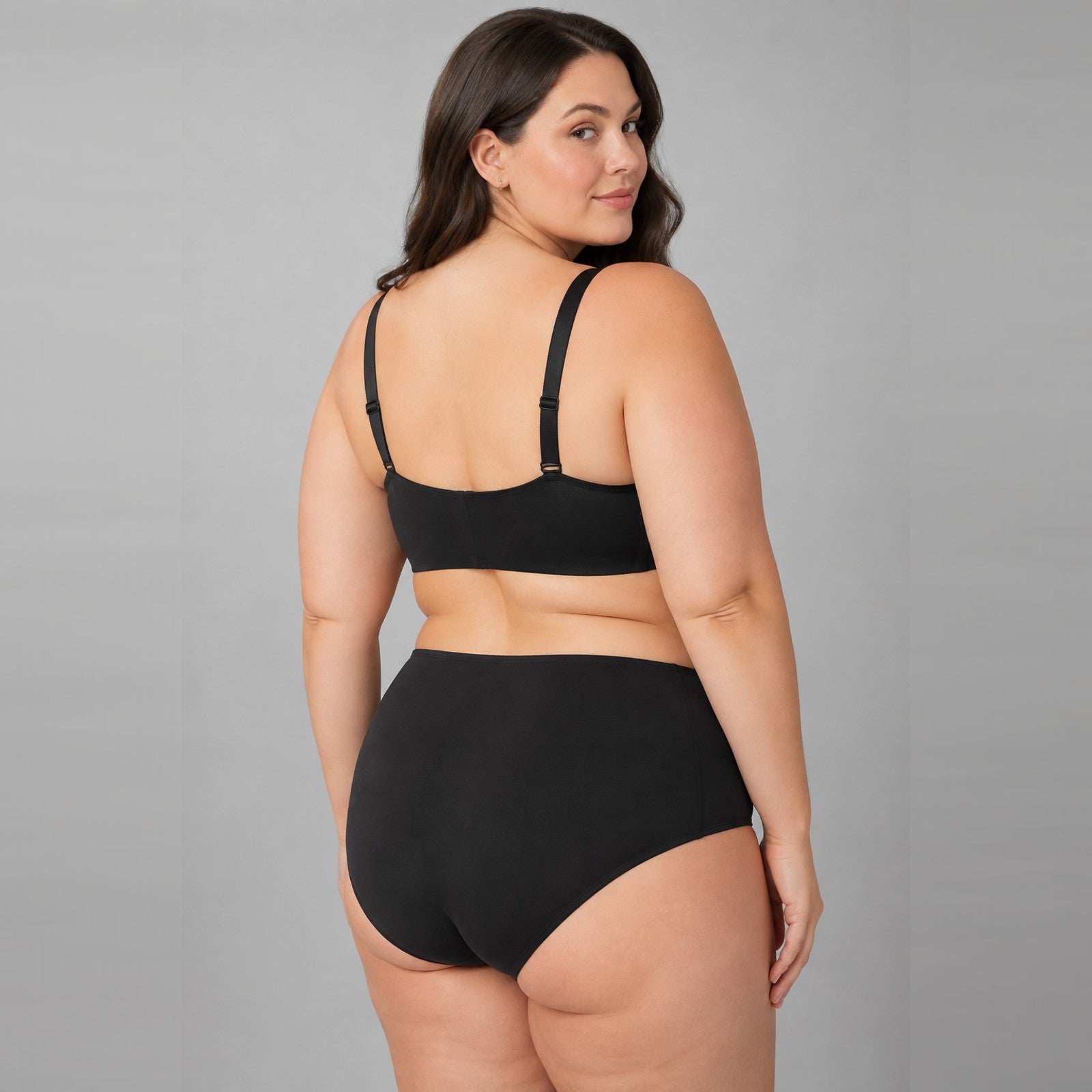Cervly Secret Support Bra in Black - back