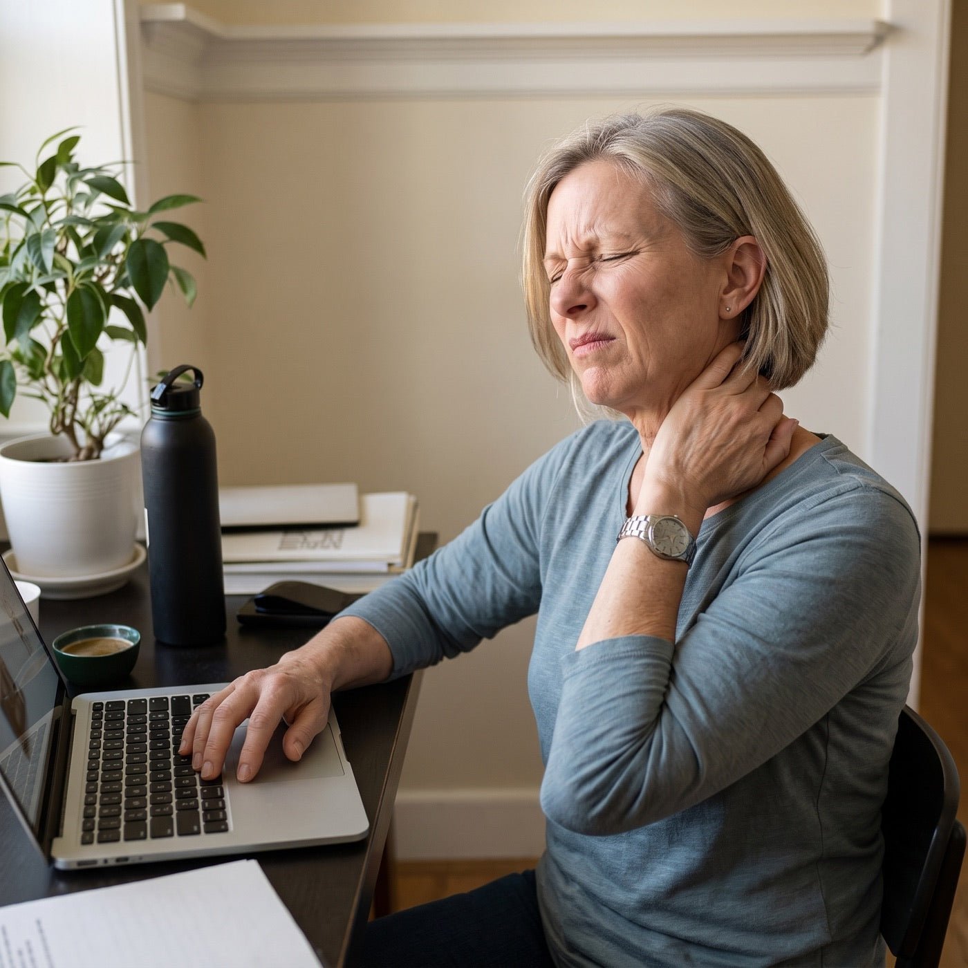 Desk days take their toll on the neck